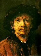 Rembrandt van rijn, sjalvportratt